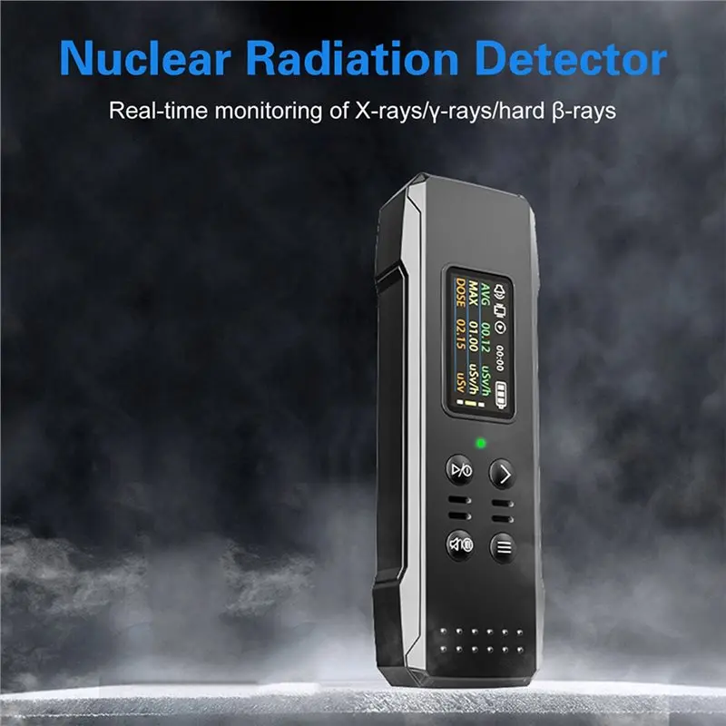 CYCLI-Portable Nuclear Radiation Detector Geiger Counter X Gamma Β Ray Monitor For Nuclear Contaminated Seafood Detection