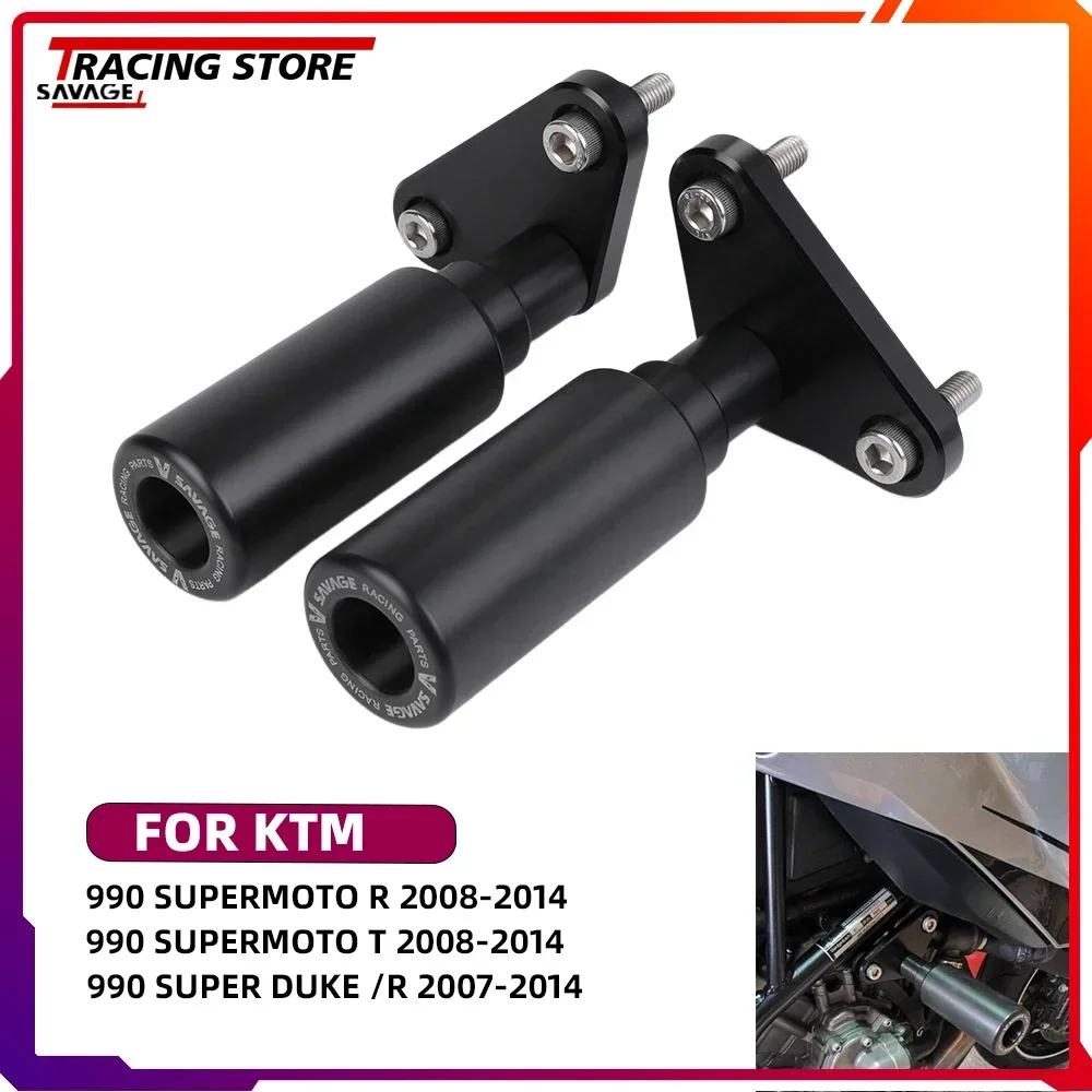 

For 990 Supermoto R/T Super Duke /R 990SMT R Motorycle Frame Sliders Protector Fairing protection Anti-Crash Guard Accessories