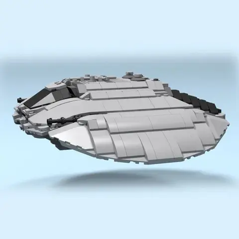 Battlestared Cylon Raider blocs de construction Stealth Space Fighter vaisseau spatial brique cadeaux de noël pour adultes Fans et garçons (765 pièces)