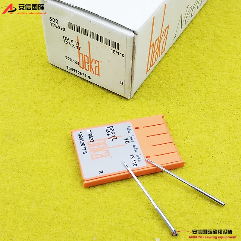 German Beka Sewing Machine Needles Dpx17 Synchronous DY Sewing Machine Needles Computer Pattern Burr Dp17 Sewing Machine Needles