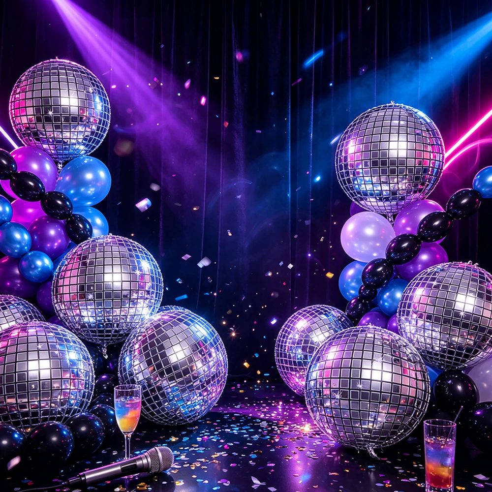 22 Inch 4D Silver Aluminum Fil - Event Party Shop 评论和价格