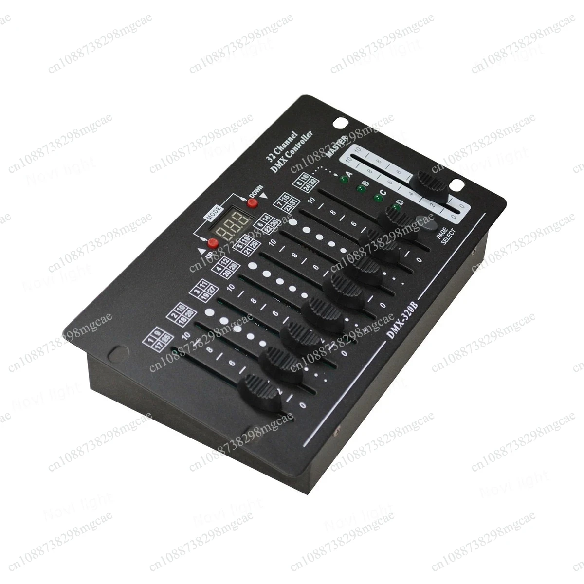6 16 32 Channel Simple Mini DMX Controller Battery DMX512 Lighting Console for Computer Light Dimmer