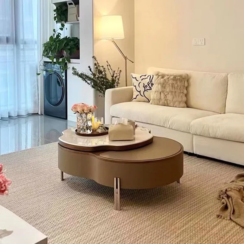 Multifunctional Storage Coffee Table Nordic Luxury Delicacy Quality Coffee Tables Trendy Elegant Mesa De Centro Sala Furniture
