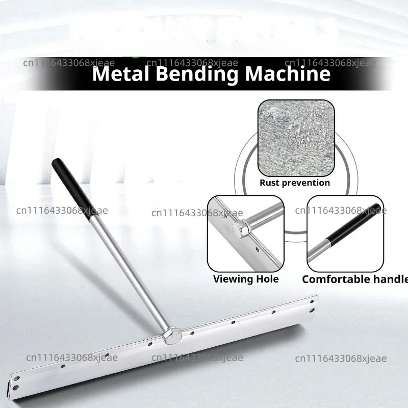 Portable Manual Sheet Metal Bender Ductwork Roofing Panels Bending Machine Multifunctional Adjustable Precision Folding Tool