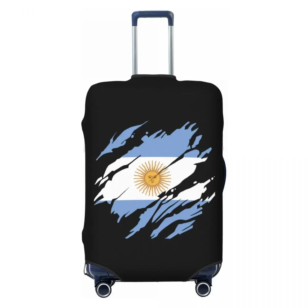 

Custom Always Argentina Flag Luggage Cover Elastic Argentinian Proud Travel Suitcase Protective Covers Suit For 18-32 inch