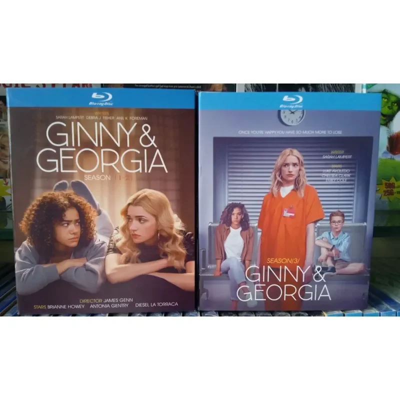 Ginny and Georgia Season 1 to 3 Blu ray Brand New Unopened 1080P High Definition Image Quality