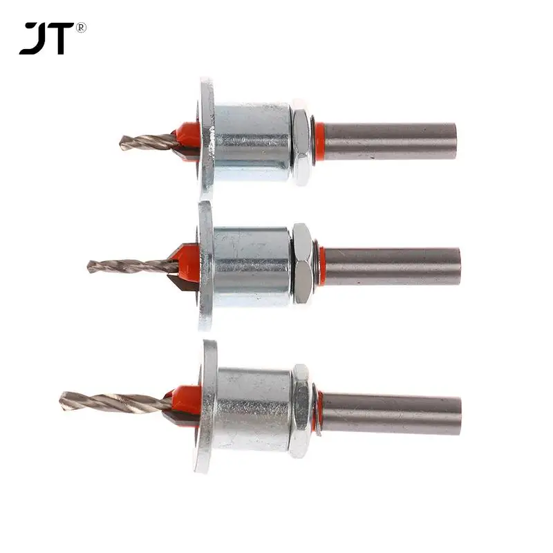 10type Alloy Adjustable Countersink Woodworking Router Core Limiter Drill Bits Wood Drilling Milling Cutter Screw