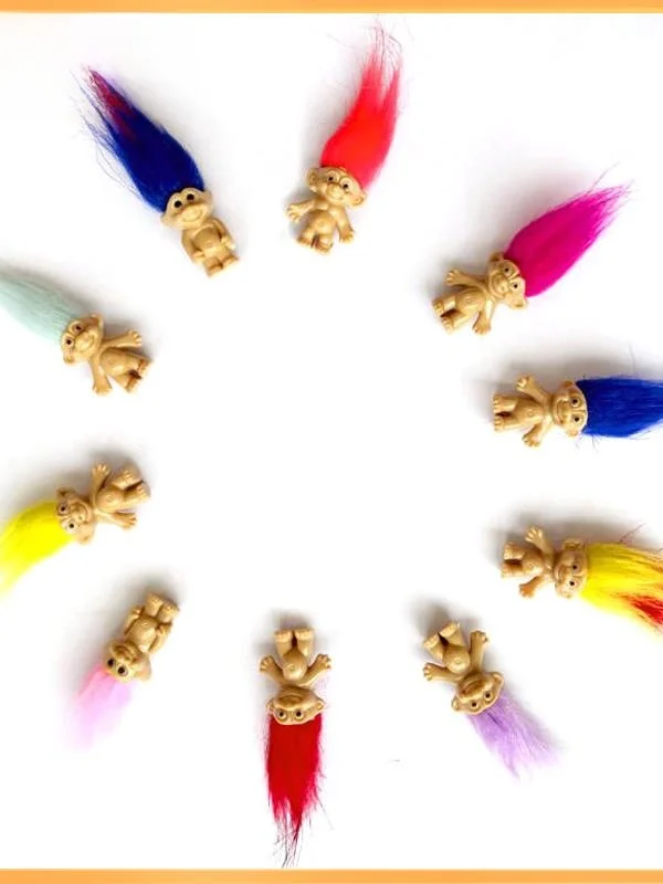 

Ретро литьевая кукла, игрушка для украшения дома, кукла-трол, игрушки для детей старше 5 лет ex