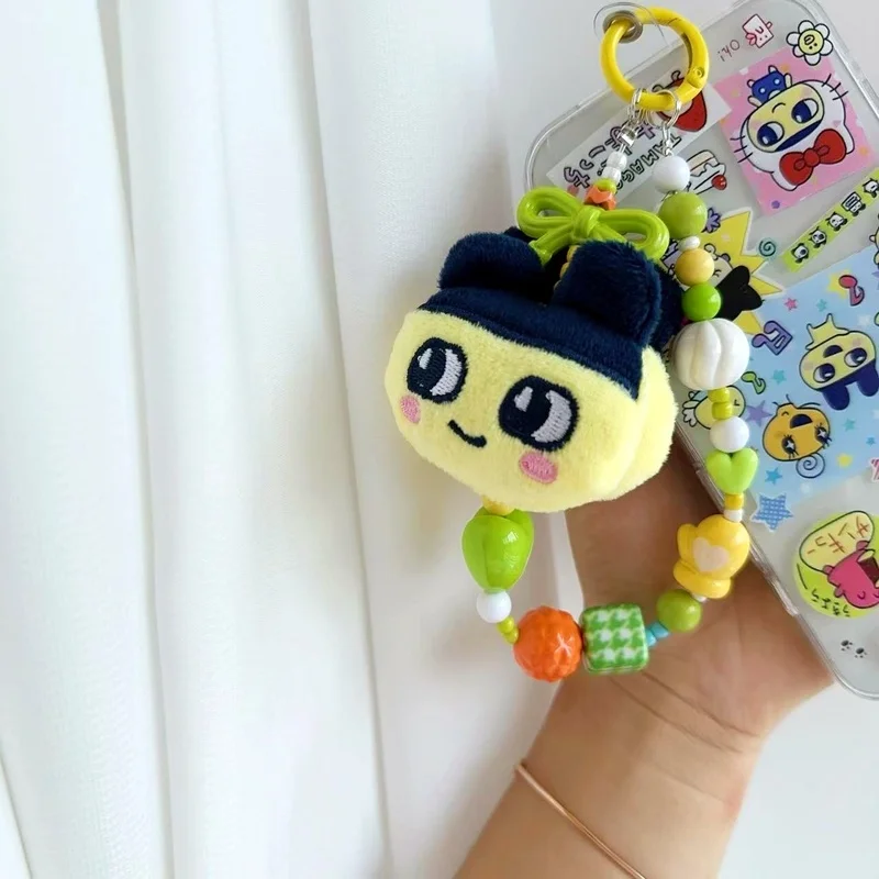 Kawaii Tamagotchi Handykette Niedliche Mametchi Handy-Hängeseil Schlüsselanhänger Tasche Hängekette Zubehör
