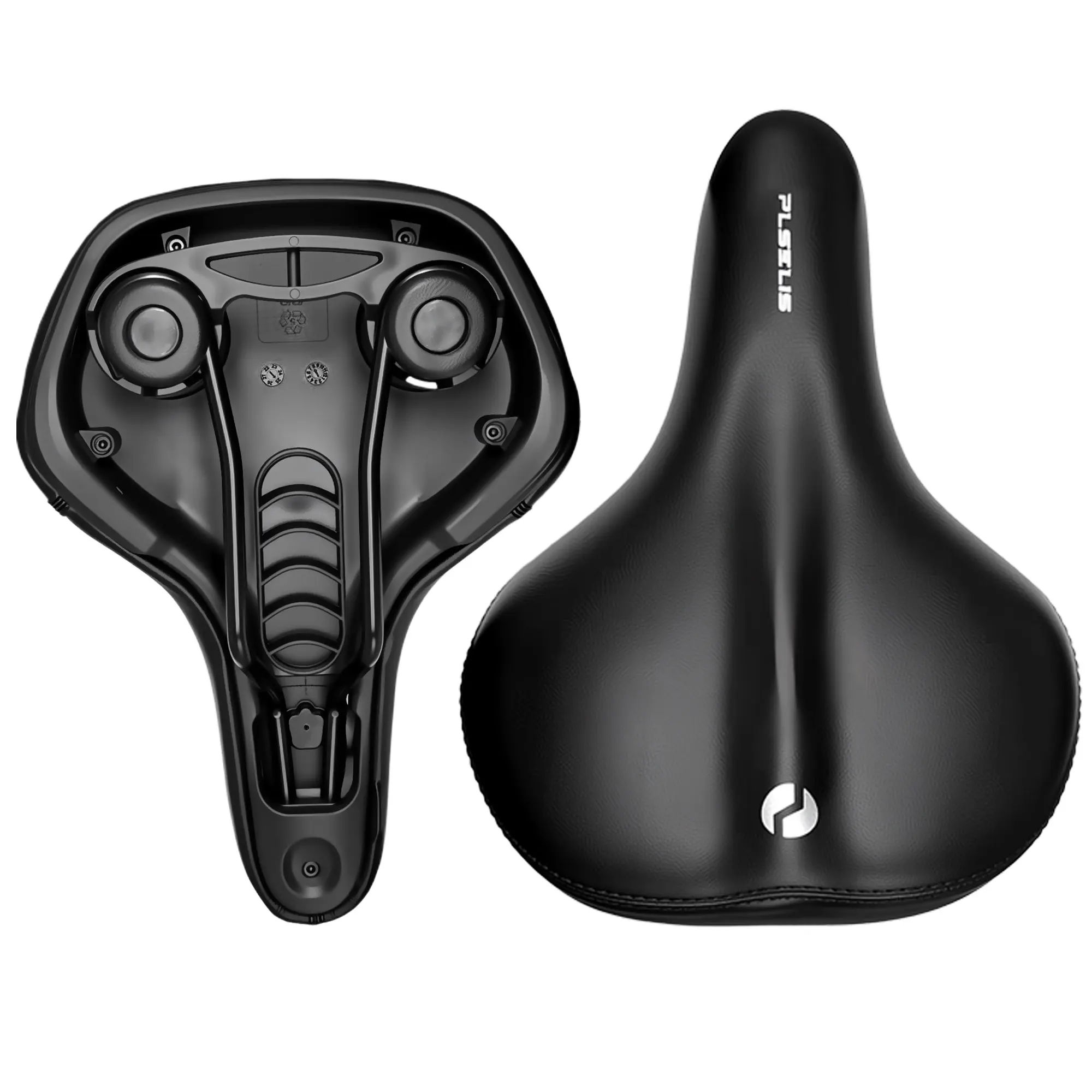 AliExpress plselis PLSELIS Hot Selling Bicycle Saddle Hollow Suspension Super Soft Breathable Waterproof PU Foam High Elasticity Comfortable Shock