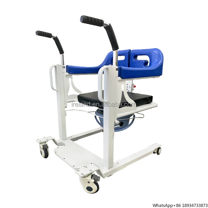 Factory Wholesale electric lift chair with commode for transferring patient