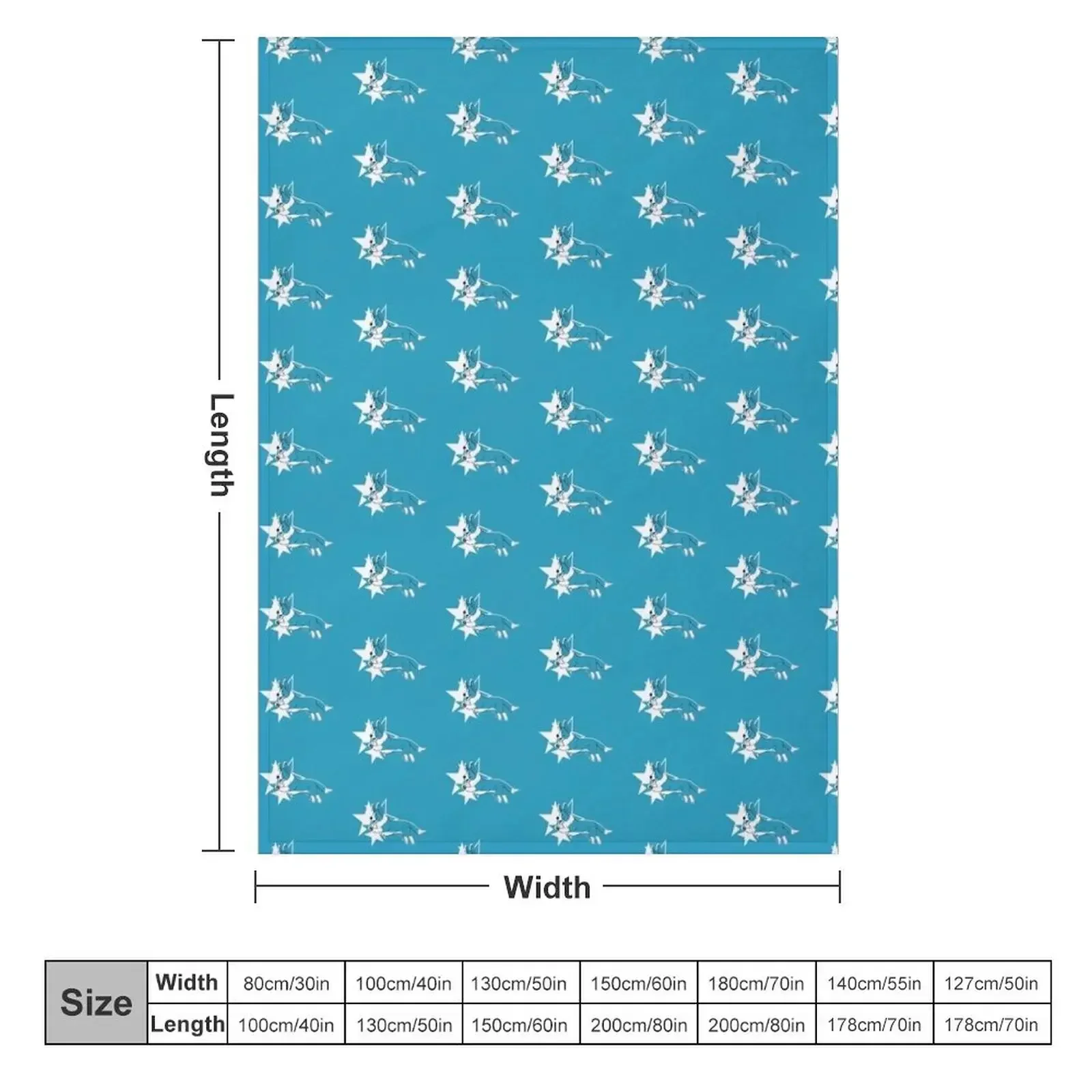 Enthusiasm - Cardigan Welsh Corgi - No words. Throw Blanket Sofas Kid'S Multi-Purpose Comforter Decoratives Blankets