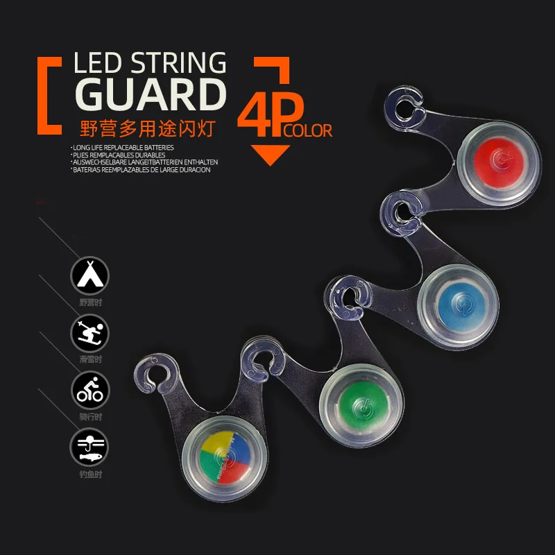Night Riding Decorative Warning Seat Tube Suspension Bicycle Tail Light Bicycle Light