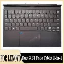 New Keyboard for Duet 3 BT Folio Tablet 2-in-1 Original Smart Magnetic Base Keyboard  US English/Japanese/UK/FR 5D20Z7030