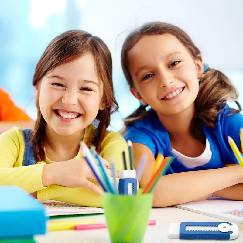 Schieben Radiergummi große Kunst Zeichnung Malerei Korrektur Gummi Schul material für Home Office Klassen zimmer leicht zu löschen Markierungen