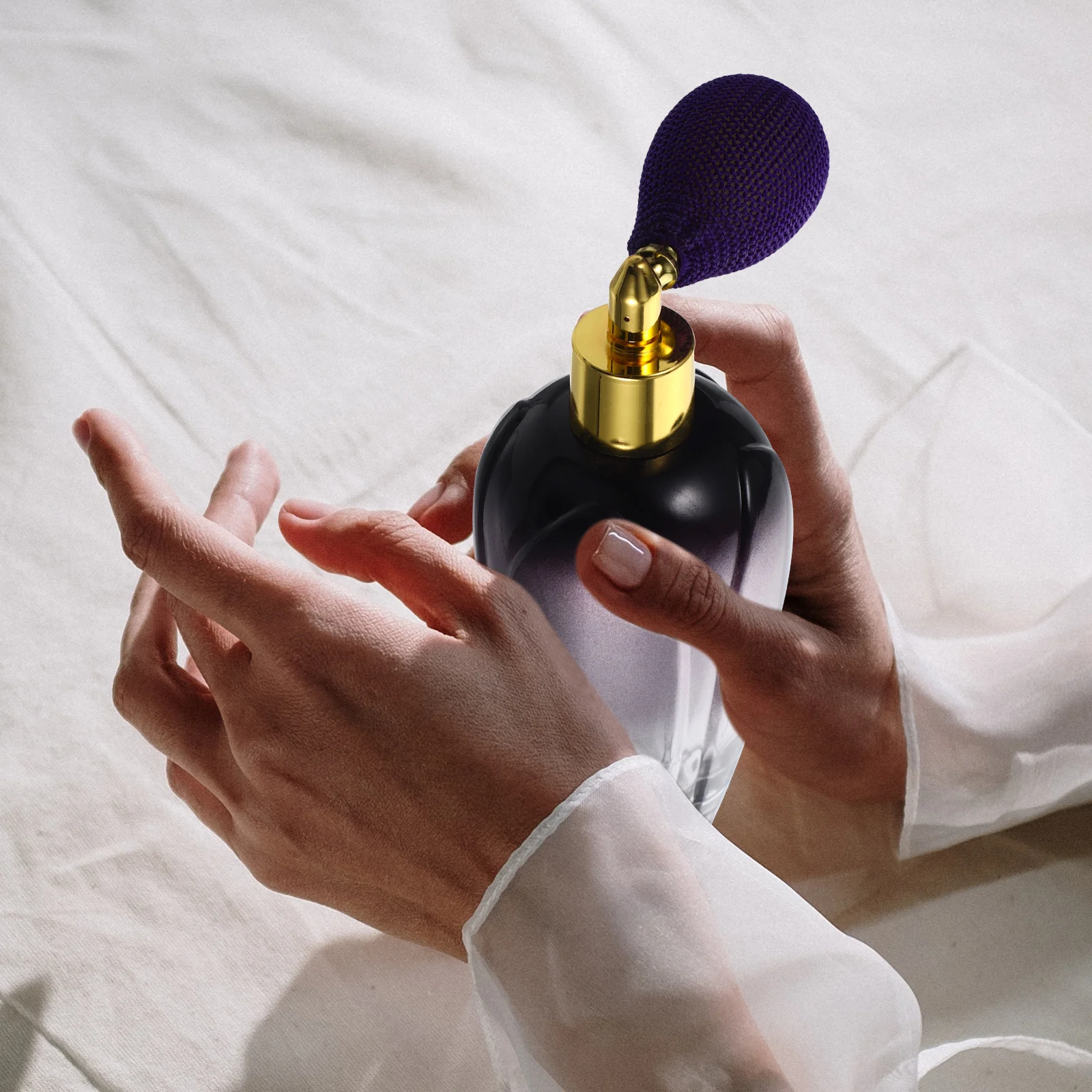 

130Ml Perfume Spray Bottle Empty Glass Bottle for Travel Portable Refillable Perfume Dispenser Sub-Packaging Container