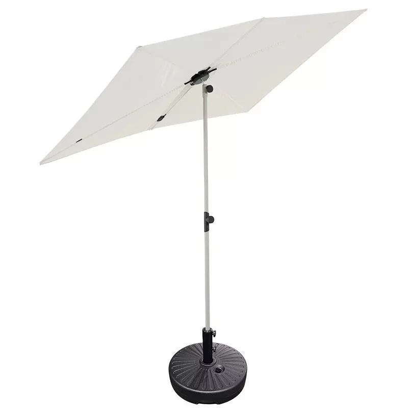 Pixel Garden Store balcony and terrace sunshade umbrella, foldable extendable courtyard sun umbrella
