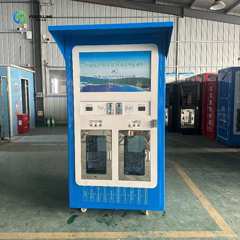 RO Water Vending Machine for Self-Service Water Refill Stations with Multiple Payment Options for Retail Stores FL Customized