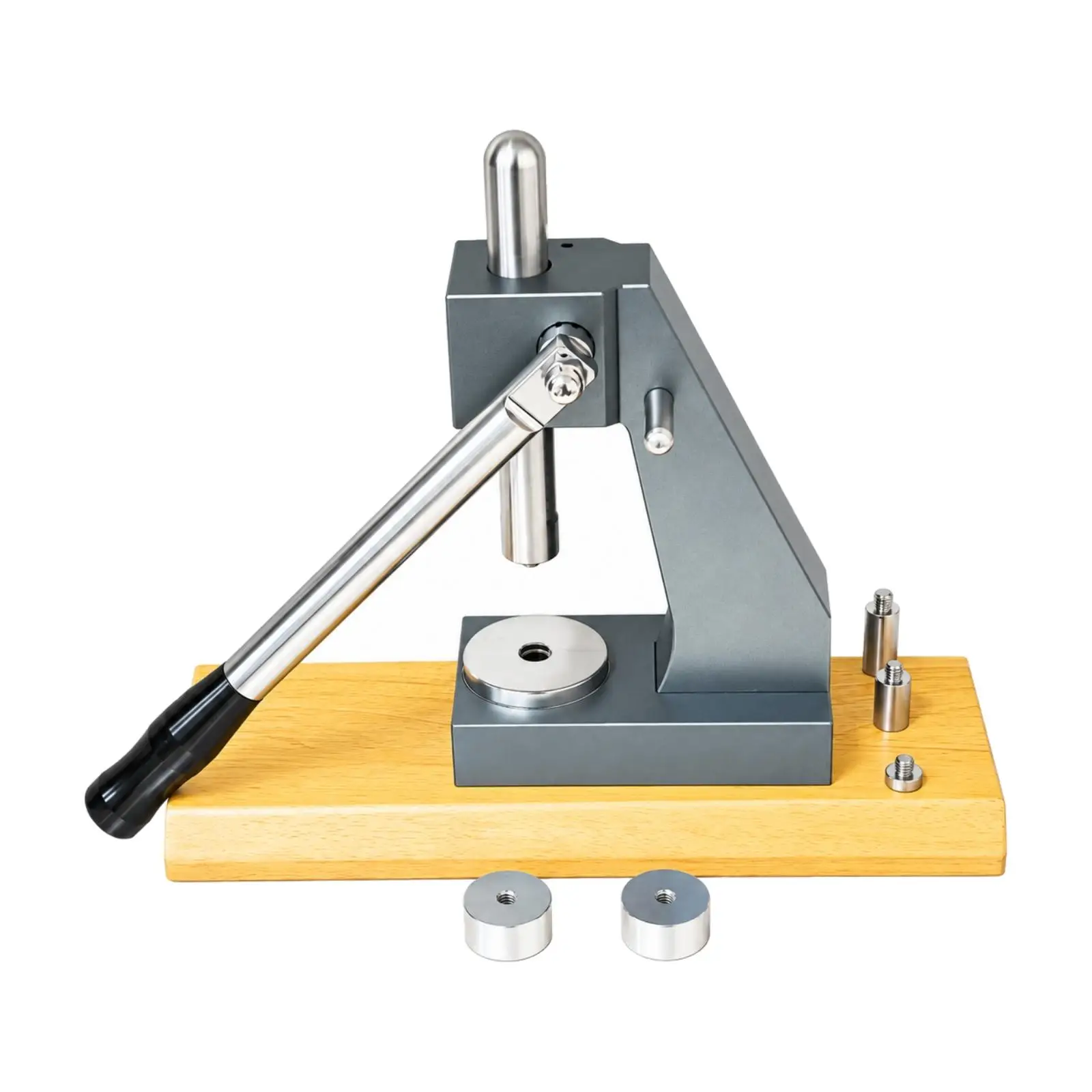 Manual Watch Case-Back Press Stable Watch Case-Back Press with Interchangeable Dies Tool Professional-Grade Tabletop