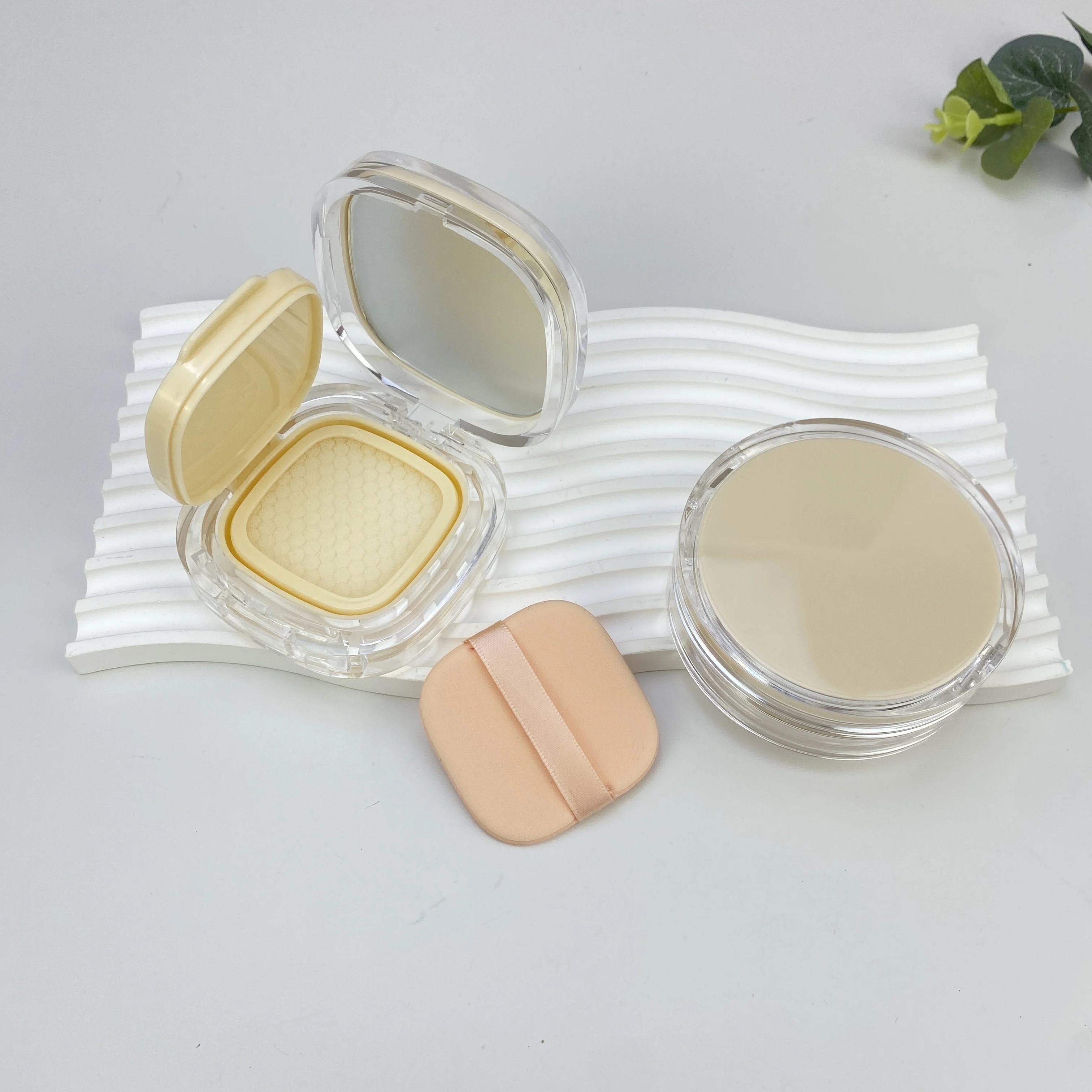 

15g self-made transparent air cushion box liquid foundation BB cream subpackage box sponge puff