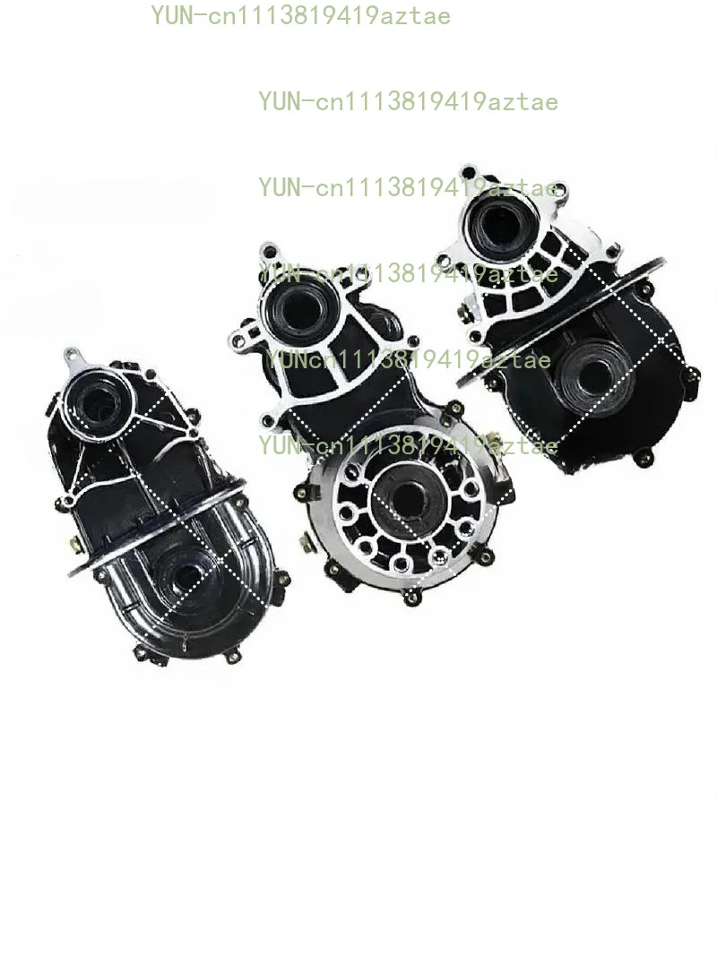 Electric Tricycle Rear Axle Gearbox, Differential & Motor Reduction Gearbox Assembly 16T 18T Split Integrated Type