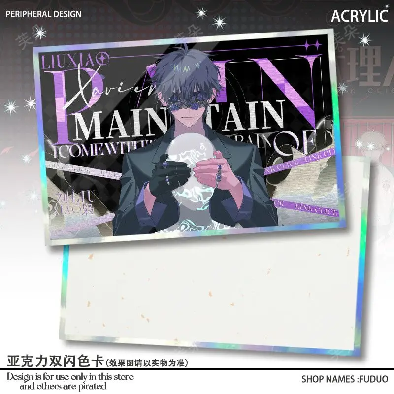 FAV DFM Felix アクリルカードセット Game ‌Link Click‌ Felix Xavier Double Flash Colored Paper Acrylic