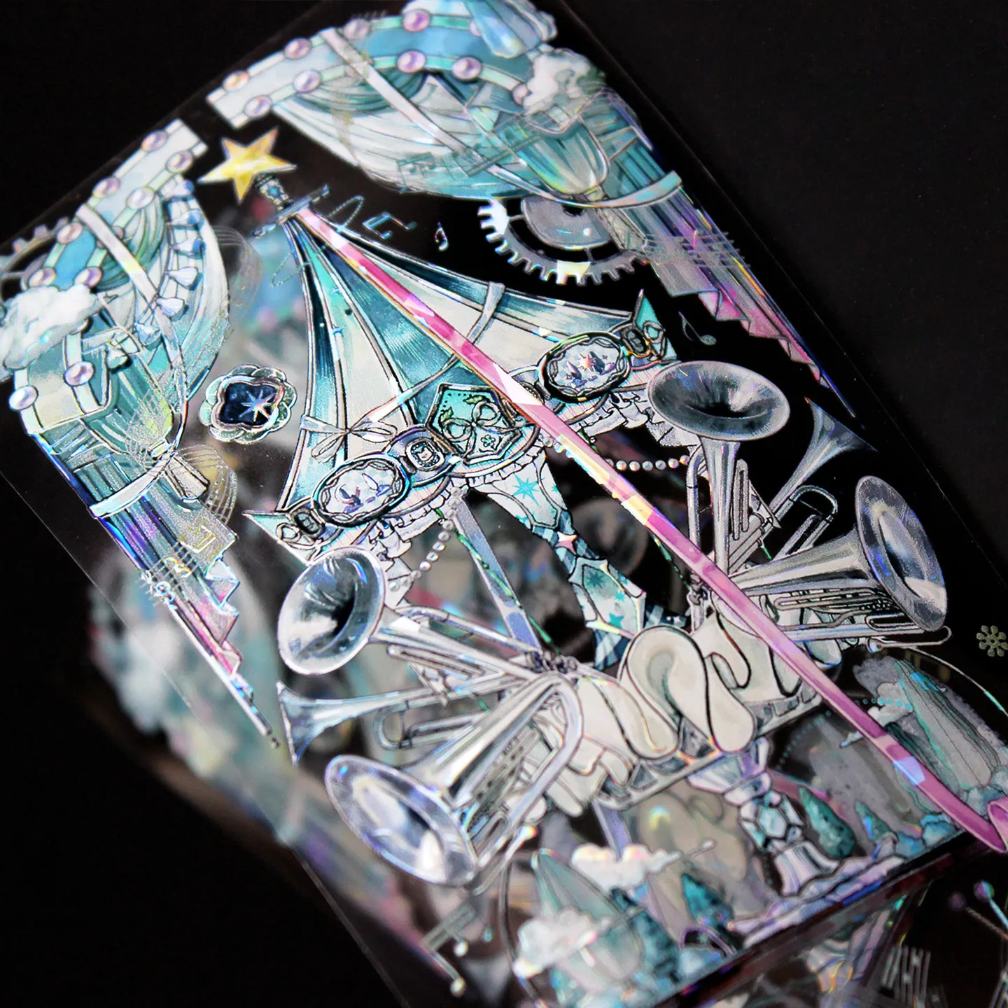 nastro-adesivo-pet-vintage-70mm-10m-con-personaggi-gatto-e-paesaggi-sinfonici-materiale-creativo-per-diari-collage-e-scrapbooking