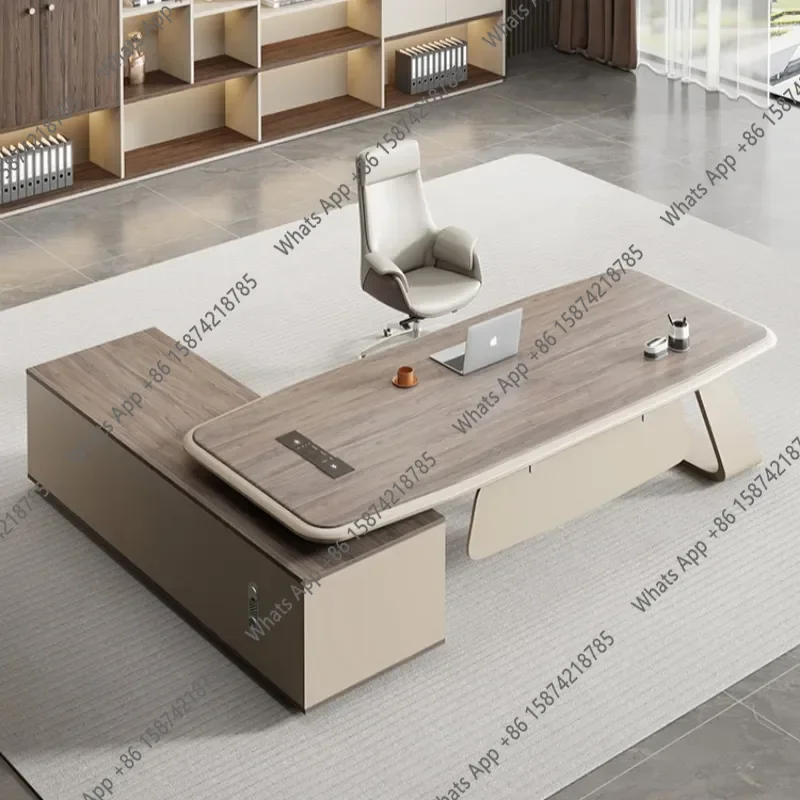 

SmDesigner Unique Office Desk Cabinets Organizer Executive Drawers European Storage Desks Art Reception Escritorio Home Furnitur