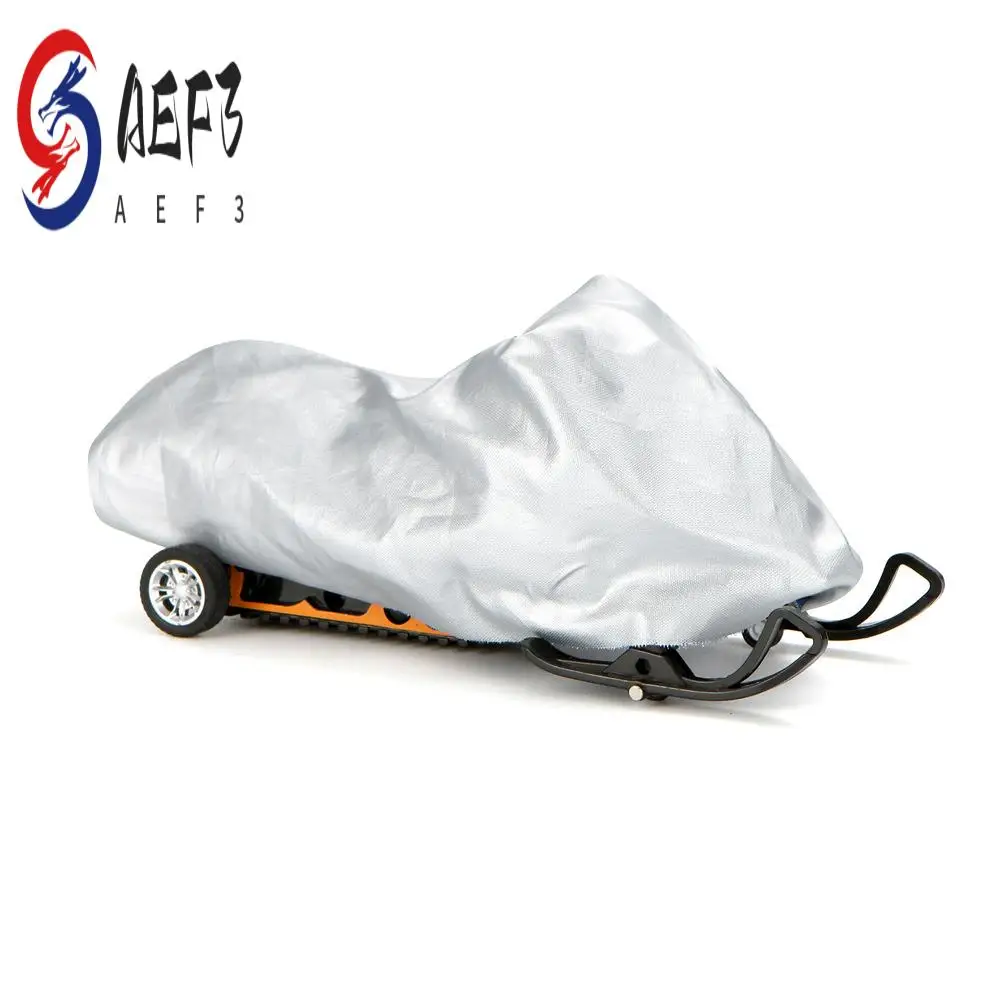 

AEF3-чехол для снегохода, водонепроницаемый пылезащитный чехол для саней с защитой от УФ-лучей, зимний мотоцикл, уличный, серебристый