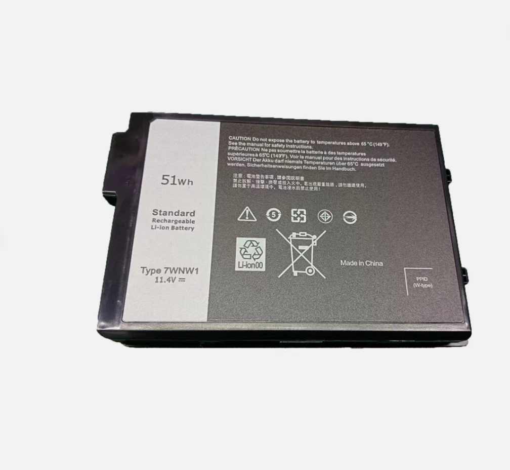 

Оригинальный аккумулятор 7WNW1 DMF8C для DELL Latitude 7424 5424 5420 7330, прочный экстремальный