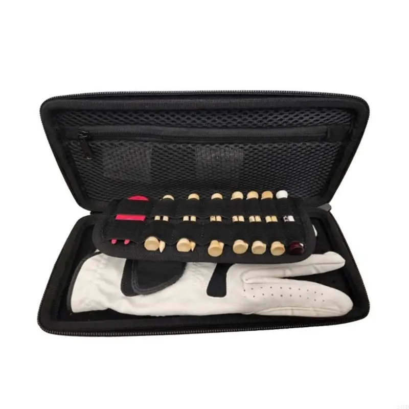 

Кейс Golf Glove Golf Glove Case с Meshes Pocket Golf Glove Holder для аксессуаров для хранения мешков для гольфа 24BD