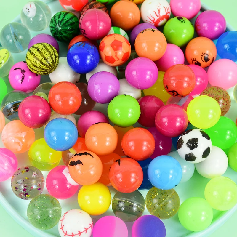 

10pcs Mini Colorful Bouncy Ball Toy Kids Gift Party Favor Decor Kids Bouncing Ball Birthday Party Baby Shower Gift Pinata Filler
