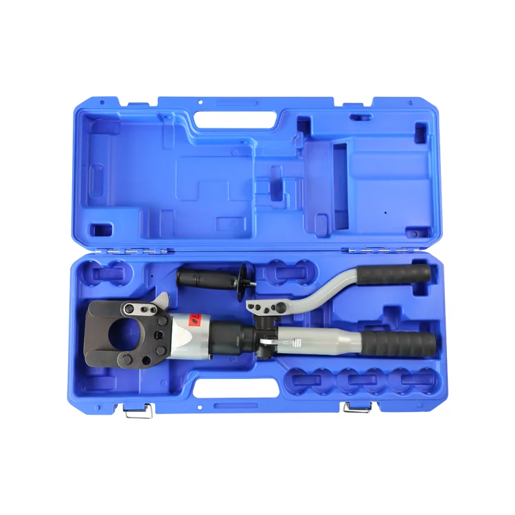 HC-55 Automatic Hand Hydraulic Bolt Steel Bar Cutter With 55mm Cutting Capacity Pressure Relief