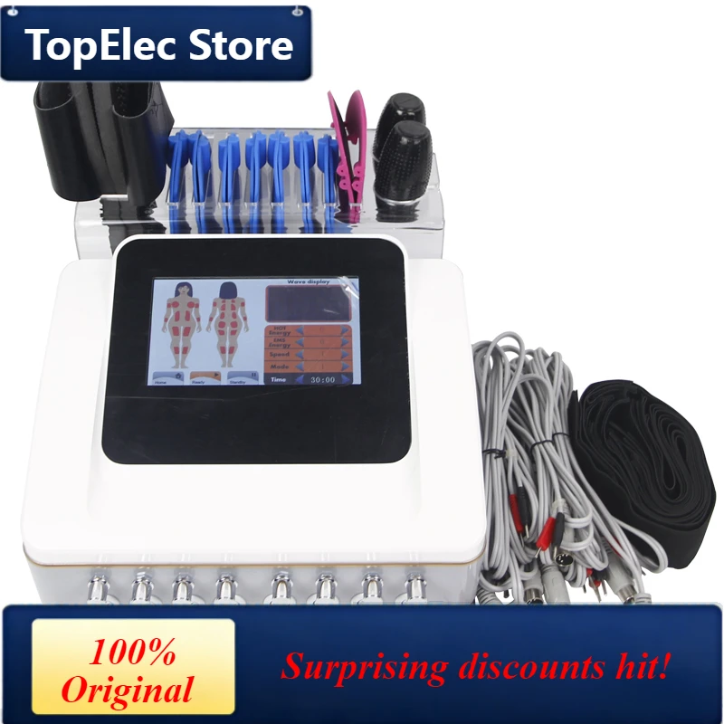 TopElec s Electro Muscle Massager for Muscle Stimulation Physical Therapy Equipment