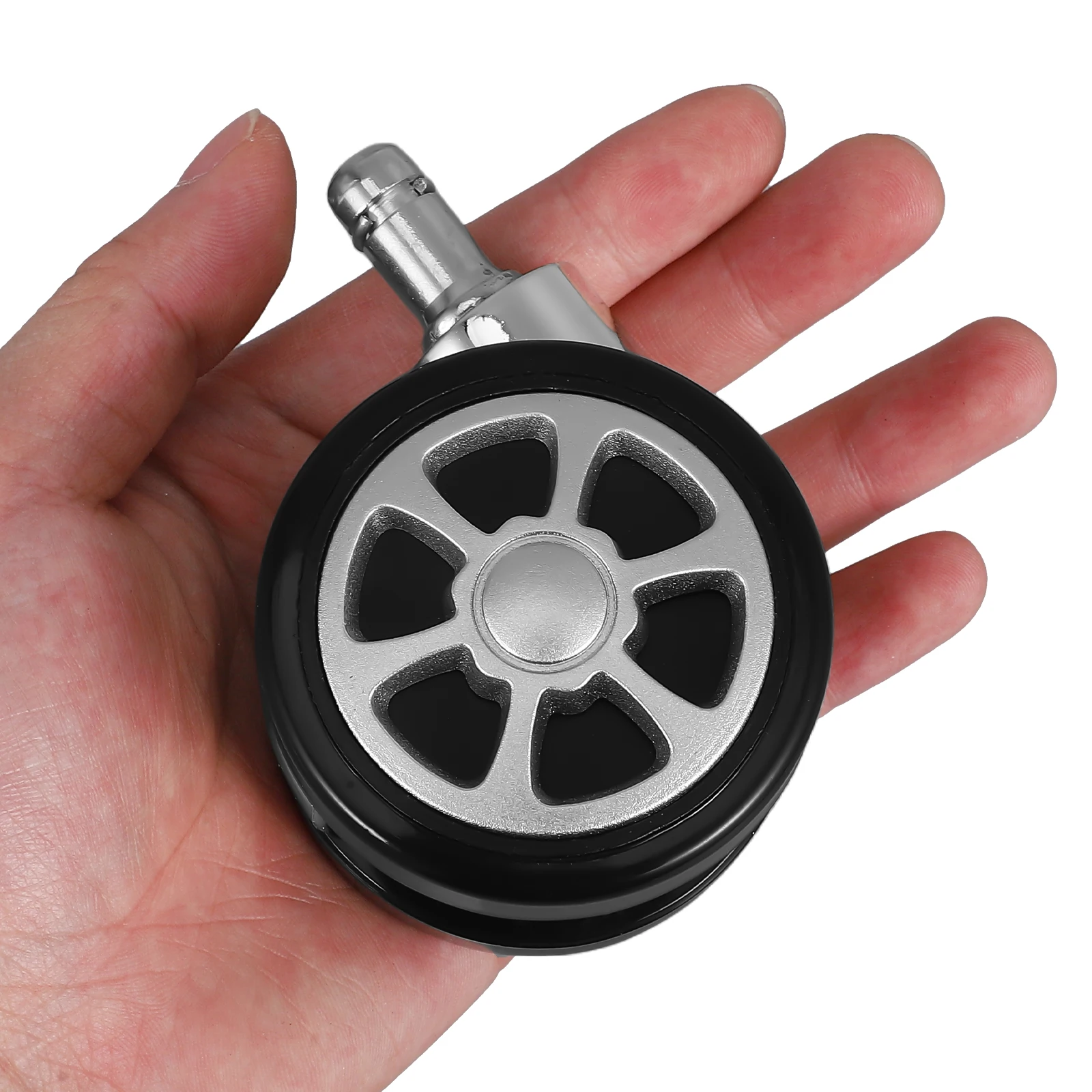 

5pcs Swivel Casters Wheels for Office Gaming Chairs 25 Inches Caster Furniture Replacement Non Slip Heavy Duty