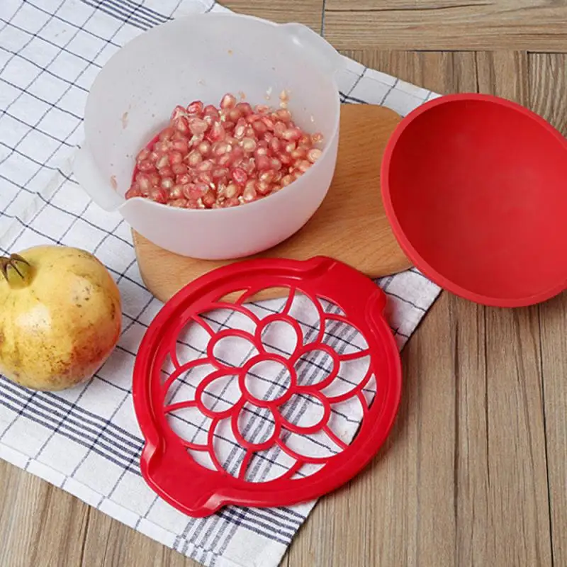 Silicone Pomegranate Peeling Machine Home Kitchen Fruit and Vegetable Tool Safety Pomegranate Peeling Bowl Kitchen Accessories