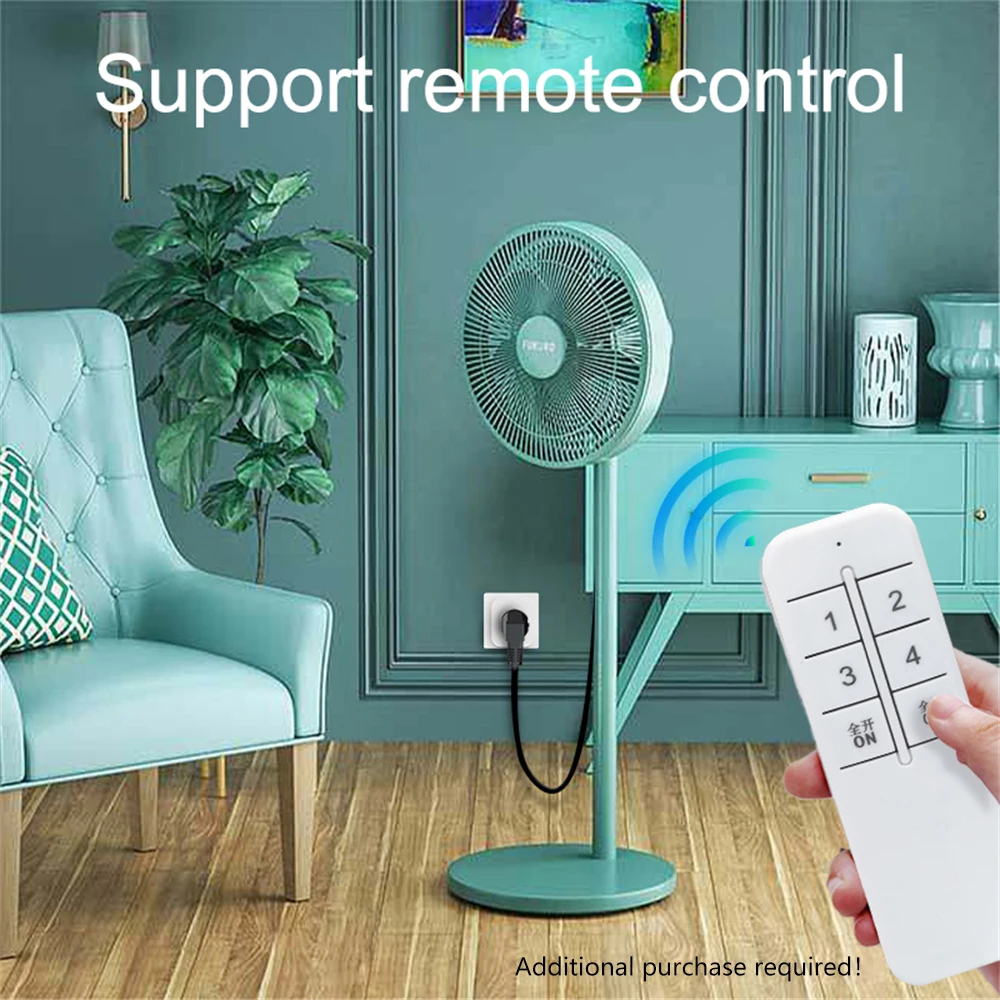 eWelink WiFi Smart Plug 16A Brazil Socket Outlet With Power Monitoring Support Timing Alexa Google Home Voice Control