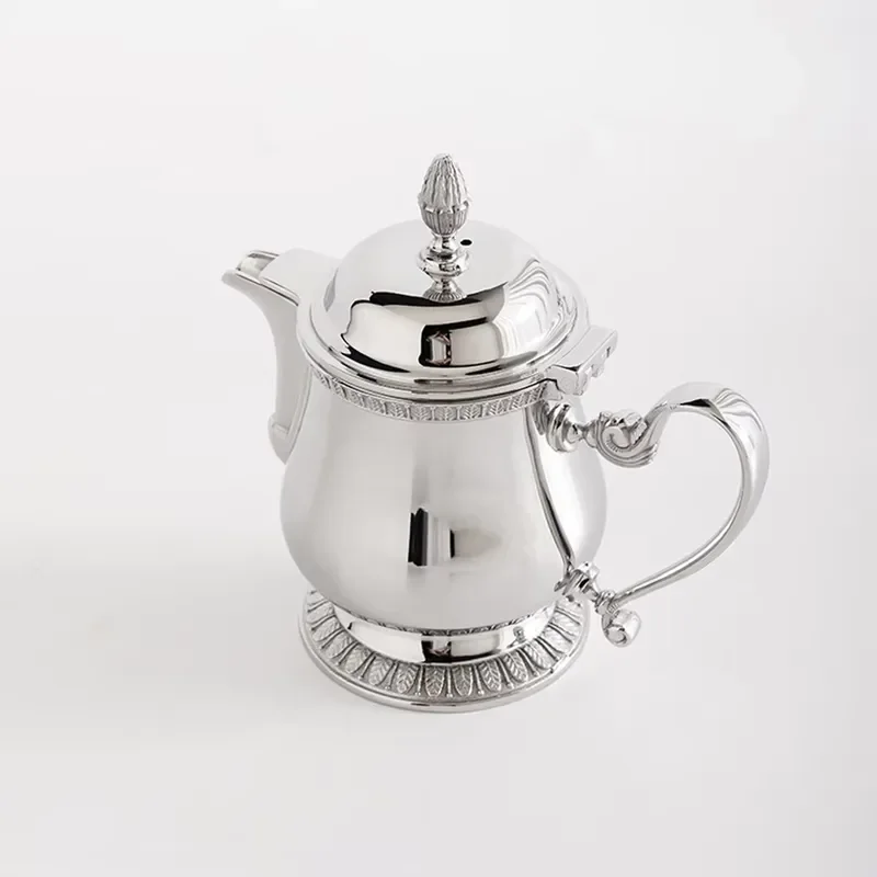 Nordic style stainless steel kettle teapot milk pot water bottle light luxury coffee pot hotel restaurant household
