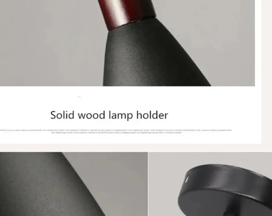 

Black Ceiling Pendant Lamp Nordic Adjustable Hanging Wire For Living Room Kitchen Cafe 1/3 Heads Hanging Lamp E27