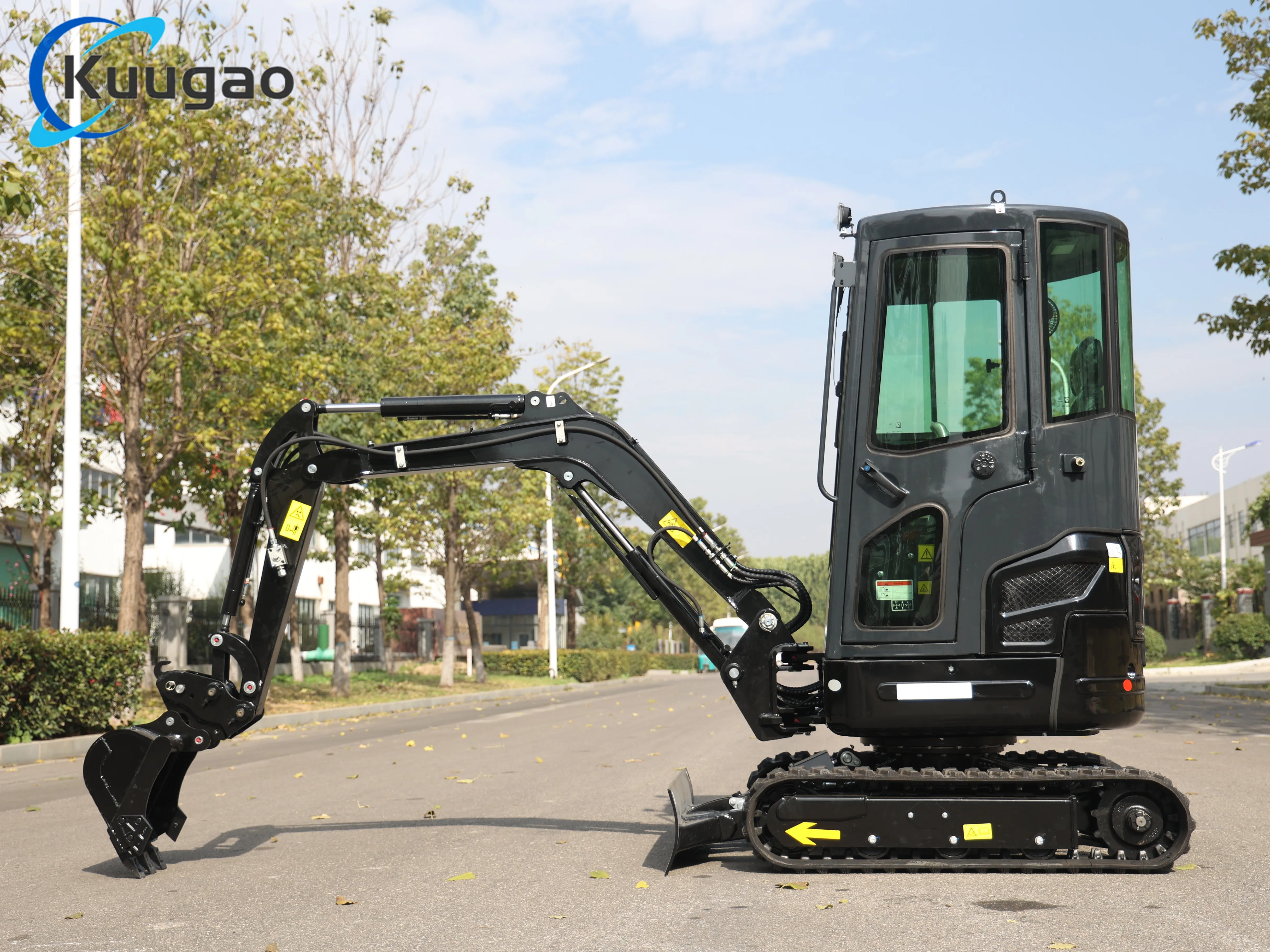 Chinese Excavator Manufacturer 1.8 Ton Hydraulic Mini Excavator EPA 1Ton Small Digger Customizable 2.5Ton Kubota Excavators