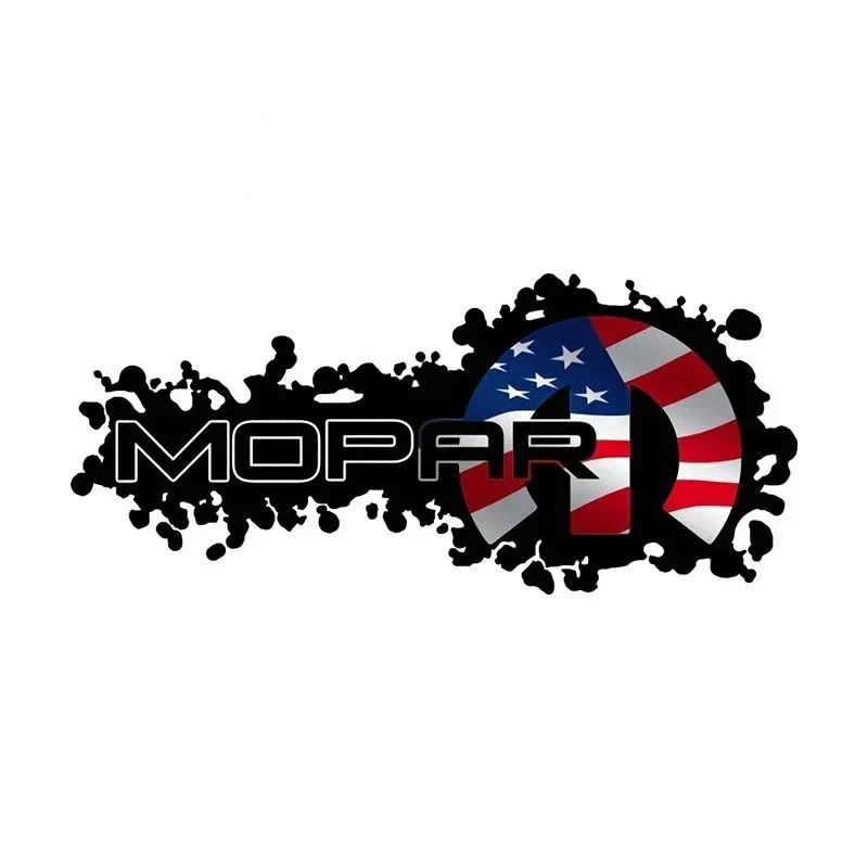 13cm nuevo diseño Mopar calcomanía de coche RV accesorio para rascar tabla de surf motocicleta cuaderno creativo pegatina de vinilo para decoración de vehículos