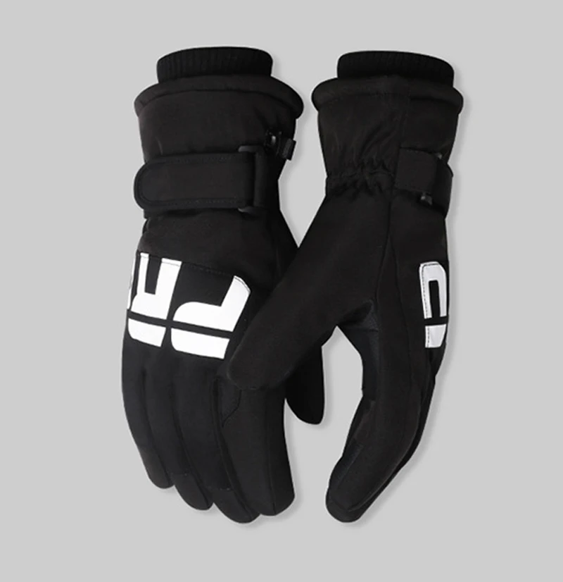 Heren Winter Ski Handschoenen Winddicht Waterdicht Warm Touchscreen Snowboard Handschoenen Voor Koud Weer Outdoor Sport Motorrijden