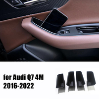 LHD! Car Accessories for Audi Q7 4M 2016 2017 2018 2019 2020 2021 Plastic Interior Front Rear Door Storage Box Holder Organizers