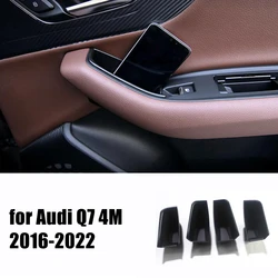 LHD! Car Accessories for Audi Q7 4M 2016 2017 2018 2019 2020 2021 Plastic Interior Front Rear Door Storage Box Holder Organizers