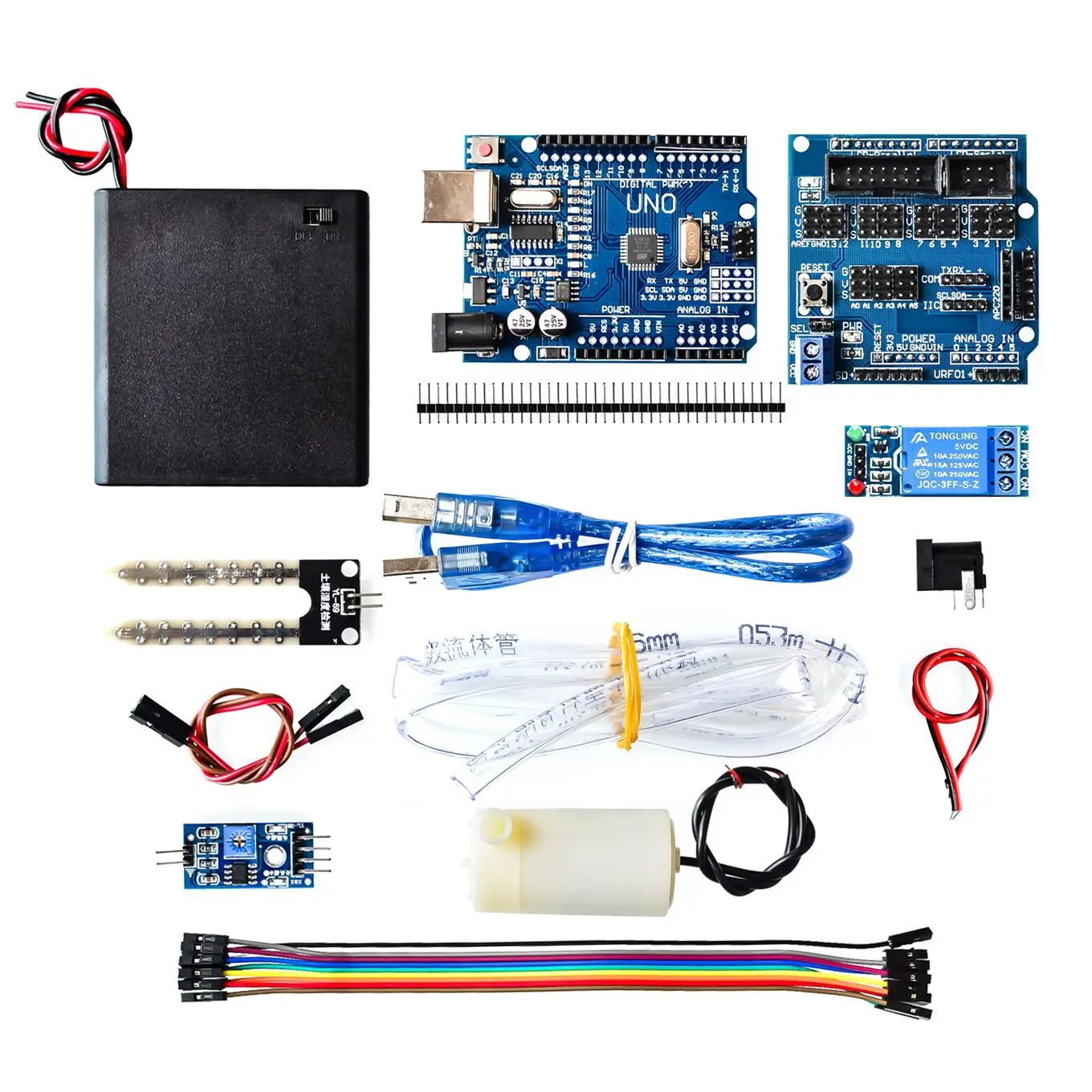 kit-diy-para-rega-automatica-de-flores-com-umidade-do-solo-e-bomba-de-agua-adequado-para-arduino