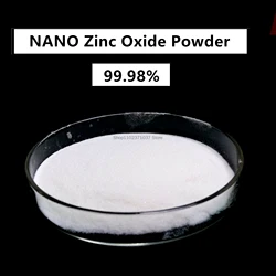 NANO Polvere di ossido di zinco ZnO, 99,98%, 10~20 nm