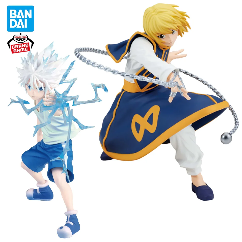 In Stock Original BANPRESTO VIBRATION STARS Killua Zoldyck Kurapika Figure Anime HUNTERxHUNTER Model Genuine Boxed Toy