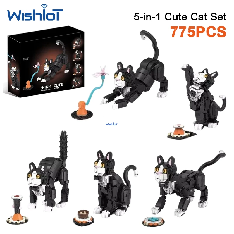 775pcs-5-in-1-cat-building-blocks-set-cute-tuxedo-kitten-model-diy-bricks-educational-assembly-toy-gift-for-children-adults