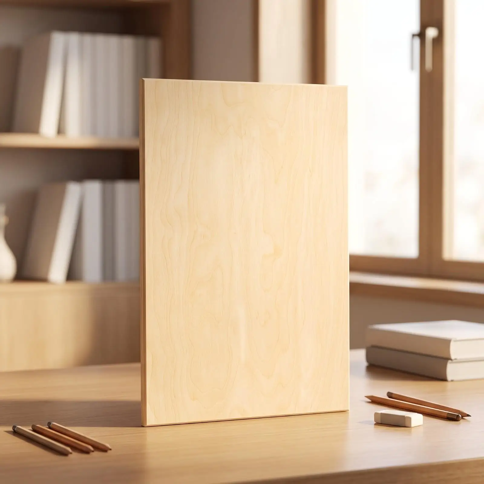 Sketching Wood Board for Drawing Easel Stand Art Supplies Smooth Surface Drawing Board for Kids Adults Studio Work view 4