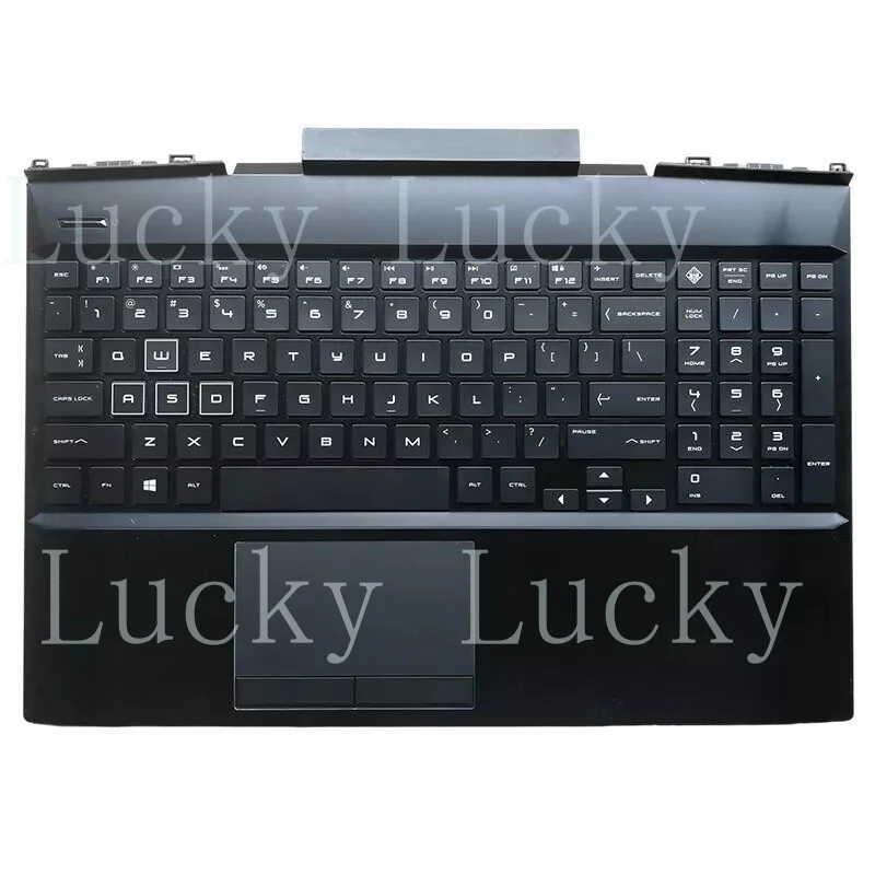 

Новая панель для рук (палмрест) для HP Omen 15-DC 15-DC0005TX TPN-Q211 с белой клавиатурой с подсветкой
